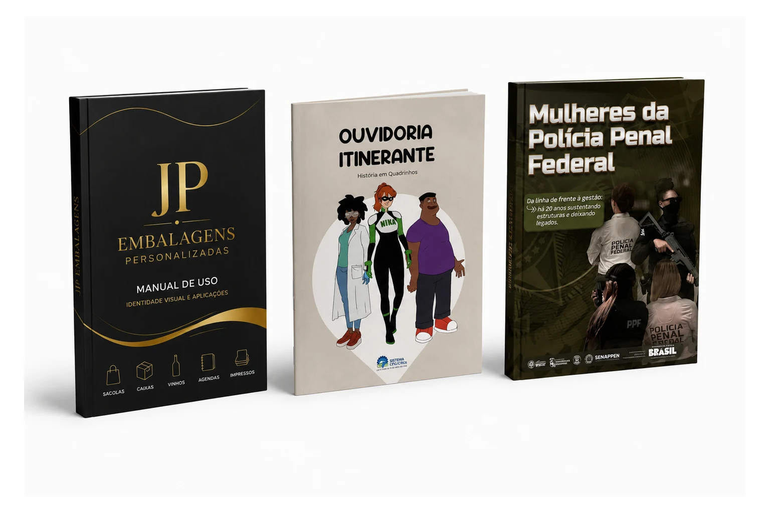 Material institucional impresso
